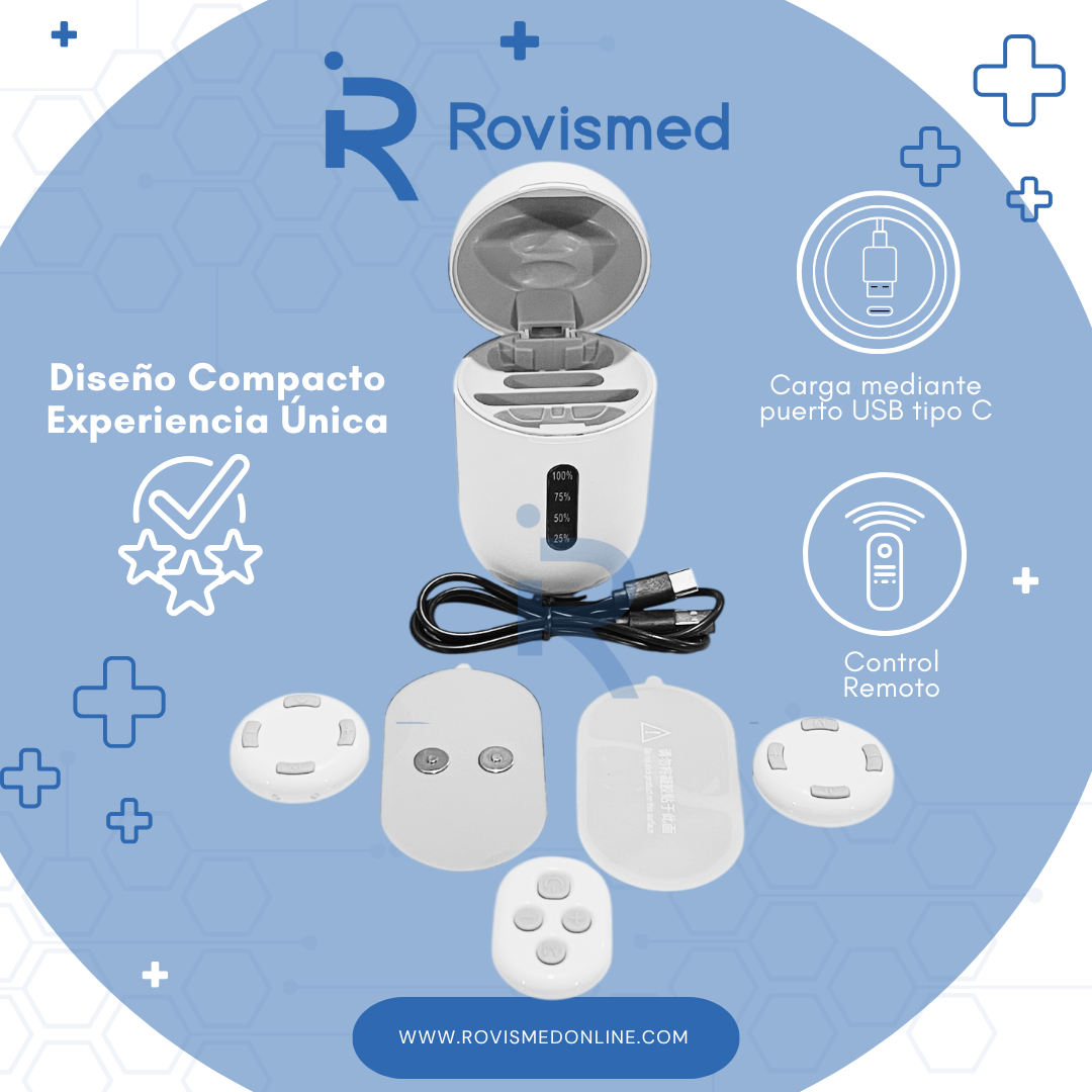 PULSE RELIEF - MASAJEADOR INALAMBRICO PORTATIL