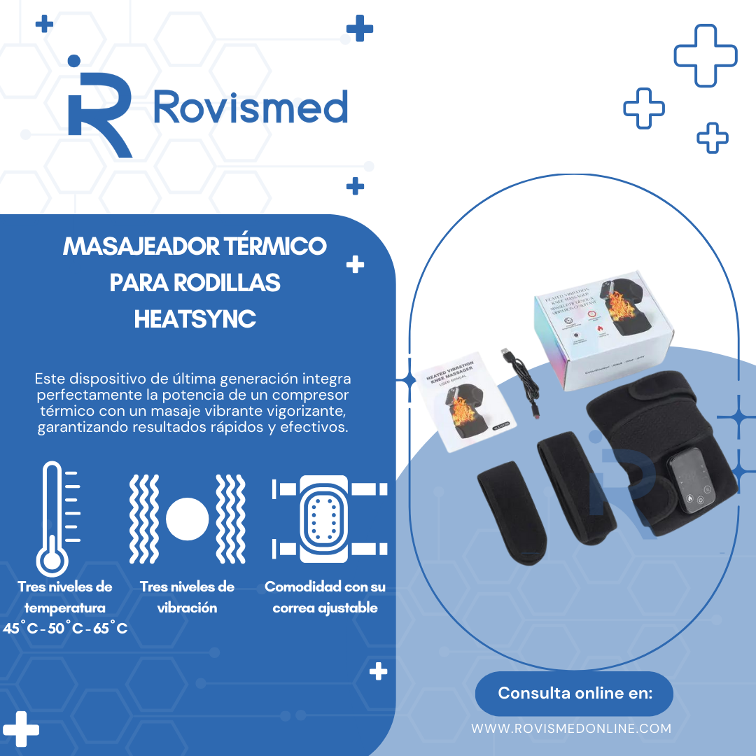 Masajeador Térmico para Rodillas HeatSync