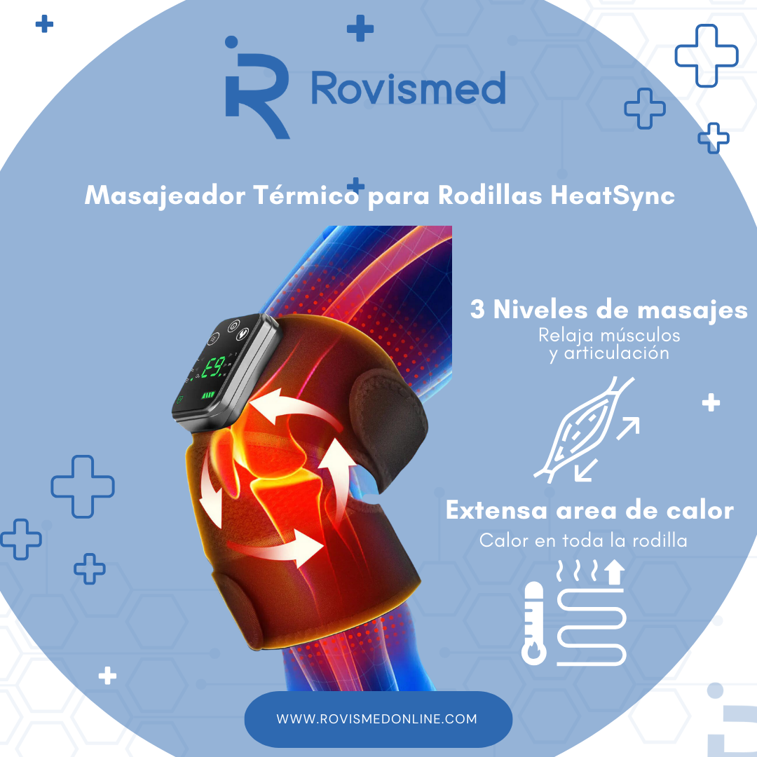 Masajeador Térmico para Rodillas HeatSync